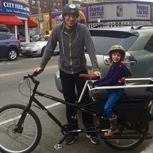 Yuba Mundo cargo bike (rear storage) Black