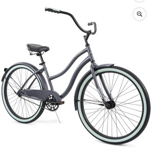 2024 Huffy Crandbrkok Silver, gray or bare metal and Green