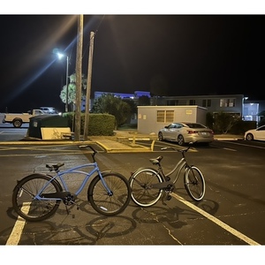 2024 Huffy Crandbrkok Silver, gray or bare metal and Green