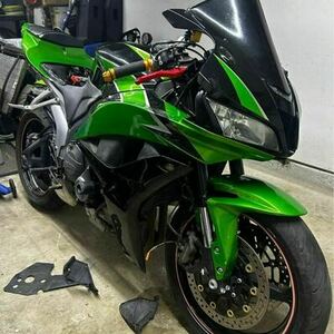 2008 Honda CBR600RR Black and Green