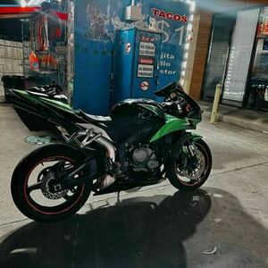 2008 Honda CBR600RR Black and Green