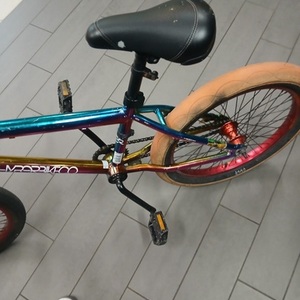 Hyper Bmx Purple, Orange, and Pink