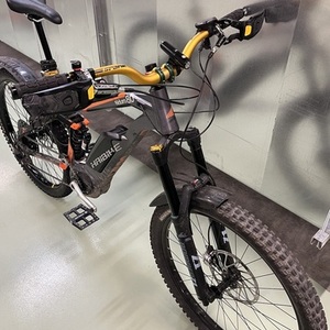 2017 Haibike Xduro Nduro 8.0 Silver, gray or bare metal
