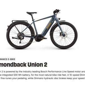 2022 Diamondback Union 2 Black