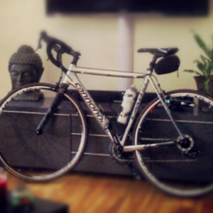 2012 Cannondale CAAD10@4 RIVAL CPT 54 ALUMI Silver, gray or bare metal
