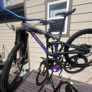 2024 Kona Process 134 Silver, gray or bare metal and Purple