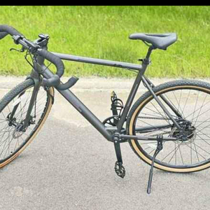 2023 Ride1Up Roadster V2 Gravel Edition Silver, gray or bare metal