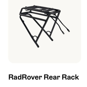 2022 Rad Power Bikes RadRover 6 Plus Electric Fat Tire Bik... Silver, gray or bare metal