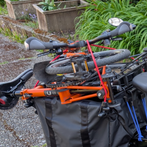 2024 Brompton Bicycle C Line Explorer 6-Speed Orange