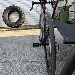 2024 Marin Bikes Nicasio Silver, gray or bare metal and Yellow or Gold