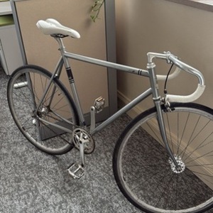 Fuji Feather Silver, gray or bare metal