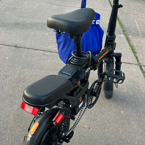 2025 TOMOFREE TOMOFREE S2 Folding Bike Black and Orange