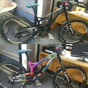 2015 YT Tues Stickers tape or other cover-up