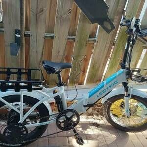 Lectric eBikes Xp 3.0 step-thru cargo bike White