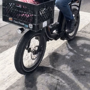 Rad Power Bikes Rad Runner 1 Black and Orange