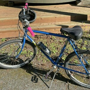 1988 Trek 900 Blue, Yellow or Gold, and Pink