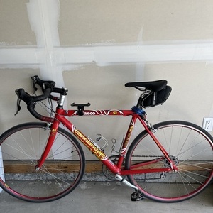 Cannondale Caad5 Red, Yellow or Gold, and White