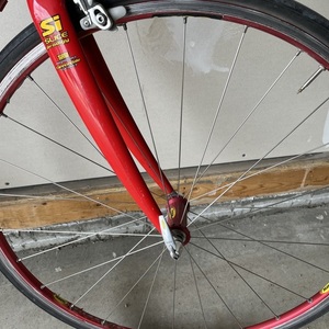 Cannondale Caad5 Red, Yellow or Gold, and White