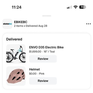 2024 Envo D35 Yellow or Gold