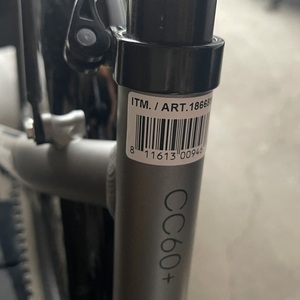 2025 Ebgo CC60+ Silver, gray or bare metal