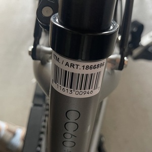 2025 Ebgo CC60+ Silver, gray or bare metal