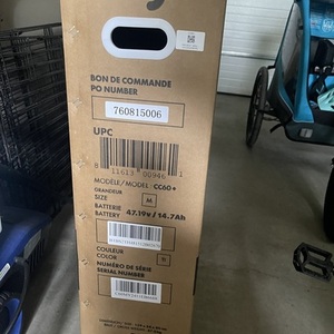 2025 Ebgo CC60+ Silver, gray or bare metal