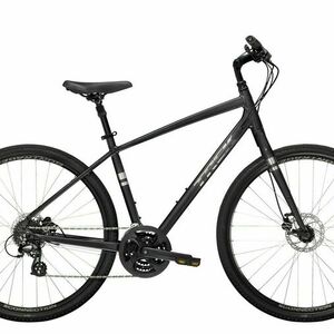 2021 Trek VERVE 2 DISC, LITHIUM GREY, MD Silver, gray or bare metal