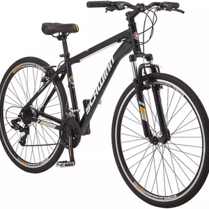 2020 Schwinn Hybrid Black, Yellow or Gold, and Silver, gray or bare metal