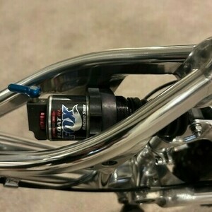 2002 Cannondale Jekyll 3000 Good Boy Silver, gray or bare metal