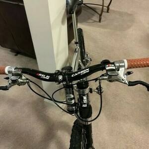 2002 Cannondale Jekyll 3000 Good Boy Silver, gray or bare metal