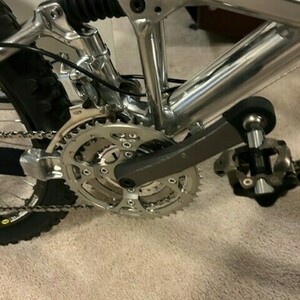 2002 Cannondale Jekyll 3000 Good Boy Silver, gray or bare metal