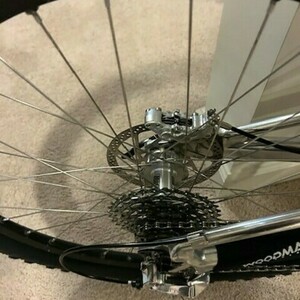 2002 Cannondale Jekyll 3000 Good Boy Silver, gray or bare metal