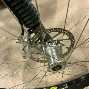 2002 Cannondale Jekyll 3000 Good Boy Silver, gray or bare metal