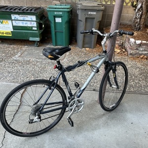 Trek 7200 Silver, gray or bare metal