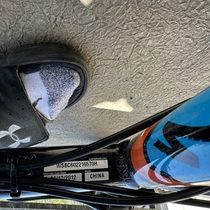 2012 Specialized Hardrock Sport Disc 29 Black, Blue, and Orange