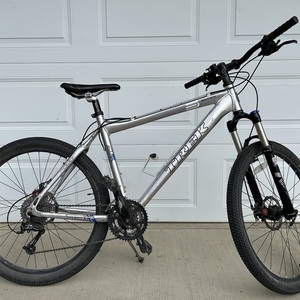 2007 Trek 6000 Silver, gray or bare metal