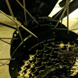 2018 Magnum Bikes Cruiser - High step. Satin Black with... Black