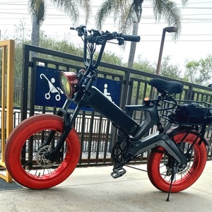 2024 Cybervelo EK6 20 " FOLDING Red and Black