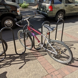 1995 Cannondale M400 Red
