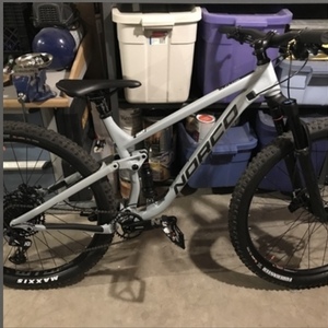 2019 Norco Bikes Fluid FS1 A1 Silver, gray or bare metal
