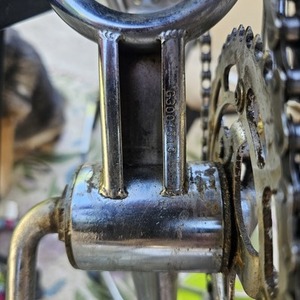 1983 Mongoose Supergoose Silver, gray or bare metal and Black