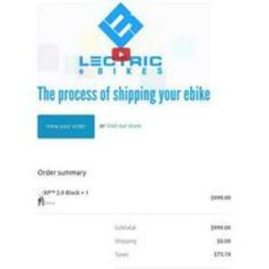 2022 Lectric eBikes Black