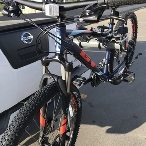 2018 GT Bicycles Black, Blue, and Red