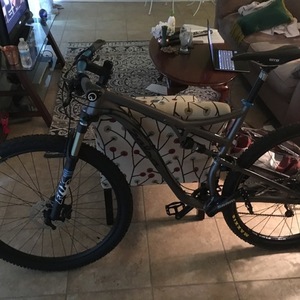 2015 Salsa Spearfish 3 Silver or Gray and Blue