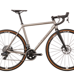 2022 Moots Cycles Vamoots RCS Silver, gray or bare metal
