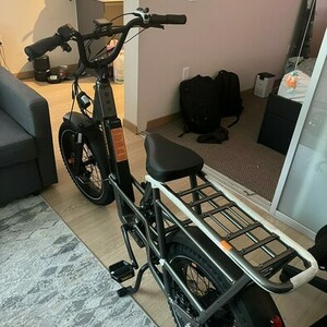 2023 Rad Power Bikes RadRunner 3 Plus Silver, gray or bare metal