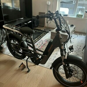 2023 Rad Power Bikes RadRunner 3 Plus Silver, gray or bare metal