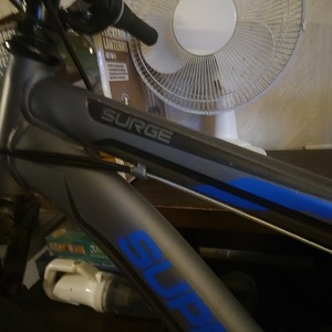 Supercycle Surge Silver, gray or bare metal