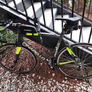 2017 Pinarello Razha Black and Yellow or Gold