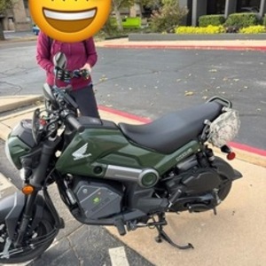 2023 Honda Navi scooter Green